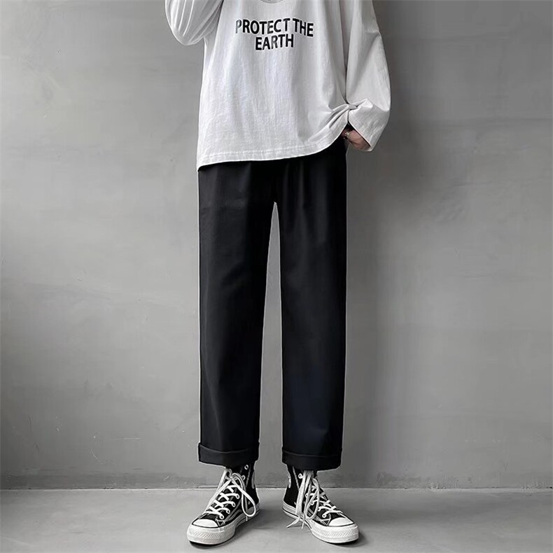 男春季潮流时尚休闲长裤嘻哈多色休闲裤九分裤型K734P26,男装休闲裤,星座1116-2