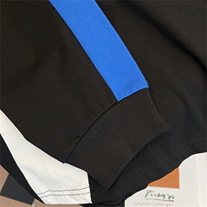 秋季新款港风美式拼色刺绣重磅220克圆领长袖卫衣潮insZW392-P45，男装卫衣，星座313A(原308A-2)