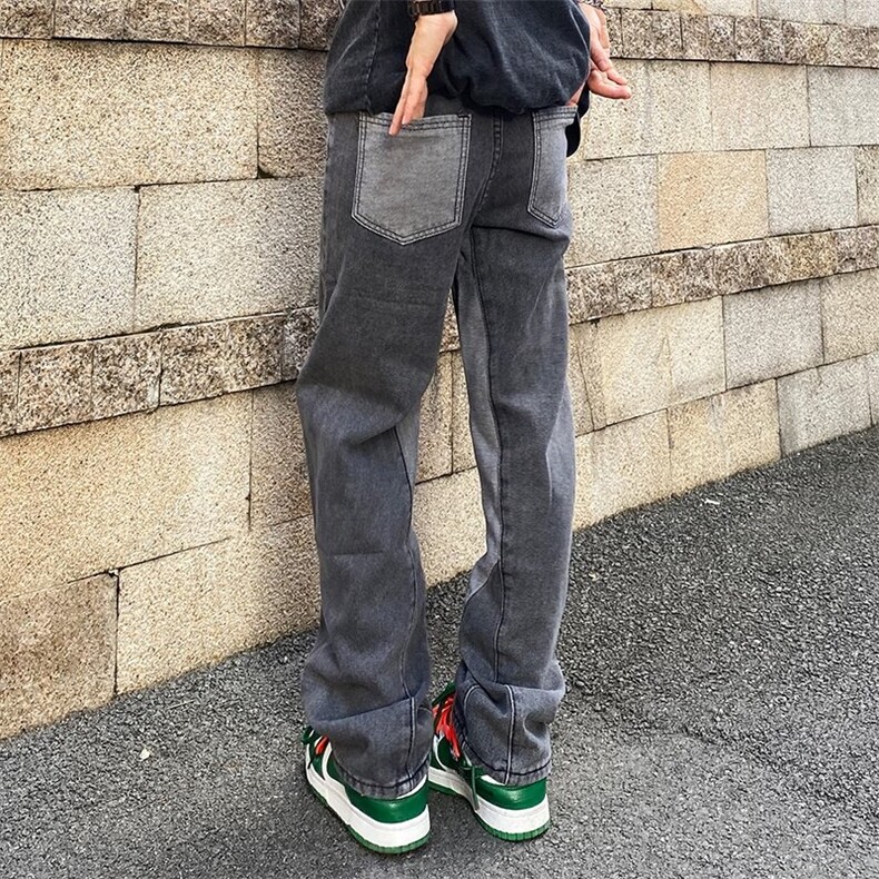 牛仔裤男夏季潮大码休闲裤子高街设计刺绣B13P50,男装牛仔裤,星座1116-2