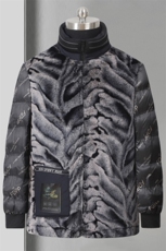 男冬季2023年冬装休闲男装可拆卸白鸭绒加毛羽绒服MY22261-P190，男装羽绒服，星座1105-3
