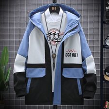 2021工装外套男秋款韩版潮流帅气短款连帽夹克男士上衣JK155-P60，男装夹克，星座1206（原A206）