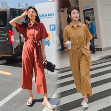 2021夏季新款双色连体裤8605-7060，女装连体裤，浙宝225