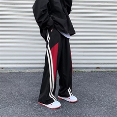 2023春季宽松休闲裤男式束脚九分裤青少年时尚直筒卫裤K0017-P42，男装休闲裤，星座308B-1