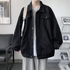 牛仔夹克男大码牛仔外套男茄克NJ77265-P60，男装夹克，电商A040