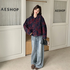 定制高级牛仔提花面料612-P175-288-牛仔上衣外套，女装短外套，2C275