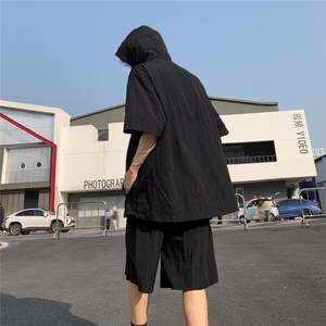 夏季新款短裤短袖冰丝套装 W64 P60图片