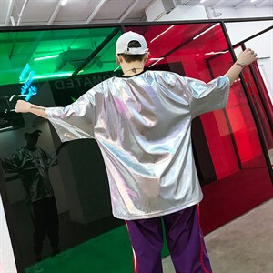 大货足 2019开学季夜店表演hiphop舞台表演出T恤团队KK117 特P35图片