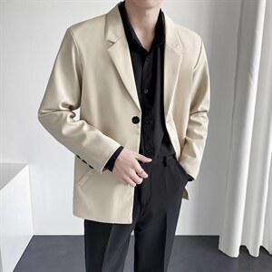 男士休闲西装外套X01P53图片
