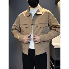 1506-1/JG281/P56夹克男时尚百搭双口袋潮流工装外套上衣2，男装夹克，星座1506-1
