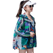 2025新款防晒衣女夏大码RF2C290-8806#-P85-K138，女装防晒衣，蝶眷