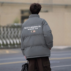 已注册港风抖音直播得物高品质宽松面包服棉衣外套M1103P65，男装棉衣，电商C408-1(原B339-1)