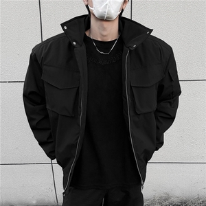2025冬装飞行员夹克棉服厚外套男装冬季宽松立领棉衣S378特95