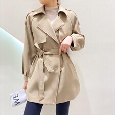 【新款1155】 金扣风衣，女装风衣，她她蜜制