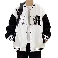 1506-1/JJ181/P40棒球服男士外套潮牌美式高街痞帅青少年男款宽松，女装短外套，星座1506-1