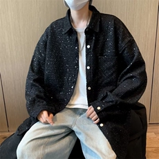 秋季小香风外套男亮片夹克新款J552P68，男装夹克，星座1116-2