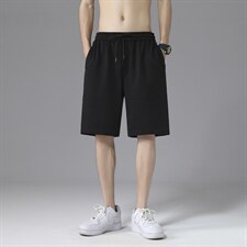 短裤男士夏季潮流冰丝宽松运动休闲裤薄款五分裤WK50-特批20,男装休闲裤,星座718-1