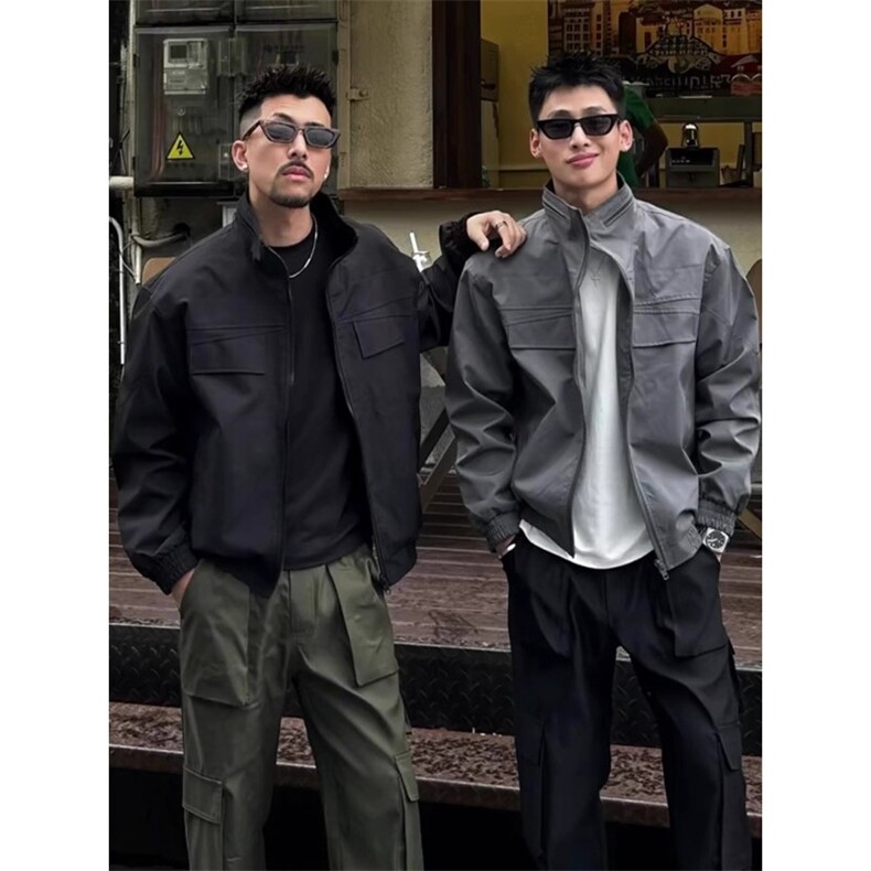 飞行员外套机能工装立领夹克 JK0246 特P66图片