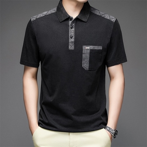 纯棉T恤短袖男2023夏季潮流半袖POLO衫上衣服NX8656-P55
