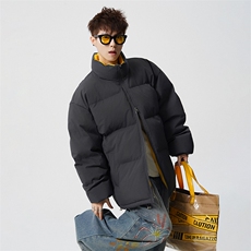 撞色高街防寒Cityboy冬季加厚百搭棉服情侣保暖外套HY2006-P59，男装棉衣，星座610B-1