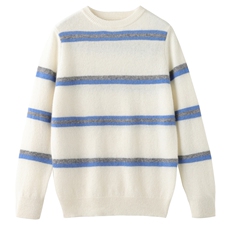 蓝灰条纹