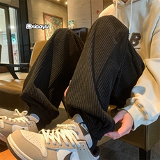 XZ616秋冬季新款灯芯绒束脚垂感百搭休闲裤TY965P55控68，男装休闲裤，星座512A（原616）