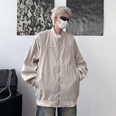 2023年美式复古高街工装夹克潮牌男休闲棒球服春秋外套W5255-P65，男装夹克，星座412-3