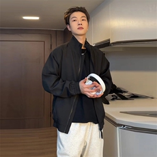 痞帅开衫夹克2025春夏款潮牌百搭外套情侣同款JK001-P50限价88，男装夹克，电商A178