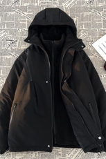 TH616001/P120冲锋衣大码冬季防风防水三合一外套棉衣男女同款，男装棉衣，电商A141