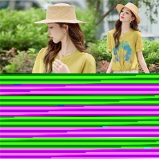 文艺气质休闲减龄套装女2025夏新款时尚印花短袖衬衫阔腿裤两件套，女装套装/套裙，依万里