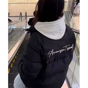 冬季暗格口袋小众立领御寒面包服棉袄棉衣外套加厚棉服M14
