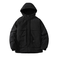 冬上新加棉加厚休闲棉服港风连帽棉衣外套男女8318-P130控价178，男装棉衣，电商A441-1