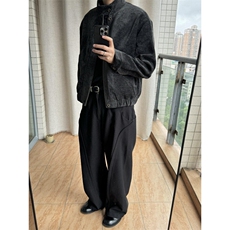 【有货】CLBJK956CC-特P85树纹肌理千鸟格内里哈灵顿夹克外套，男装夹克，星座1007（原301D）