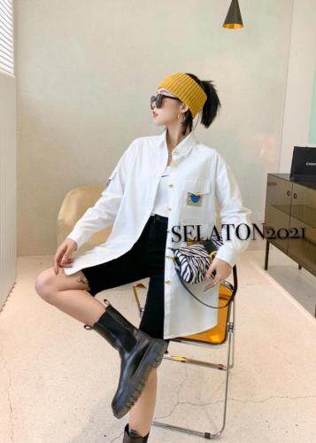 贴标衬衣，女装，雪蘭桐