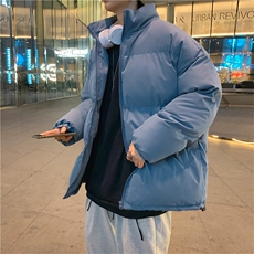 棉服2023年新款男装潮ins港风冬季炸街棉衣休闲面包服W2010-P60，男装棉衣，星座512-2