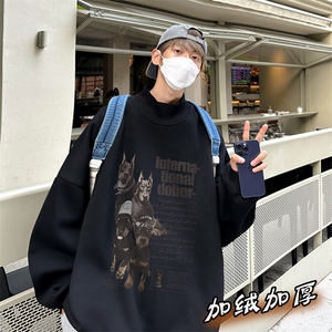 男装 加绒 加厚 高领 卫衣 打底衫 XZ514-2-G59-P48图片