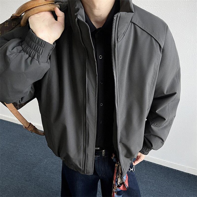 棉服防寒高街冬季加厚百搭棉衣保暖外套CityboyHY2999-P78控129，男装棉衣，四季星座610B