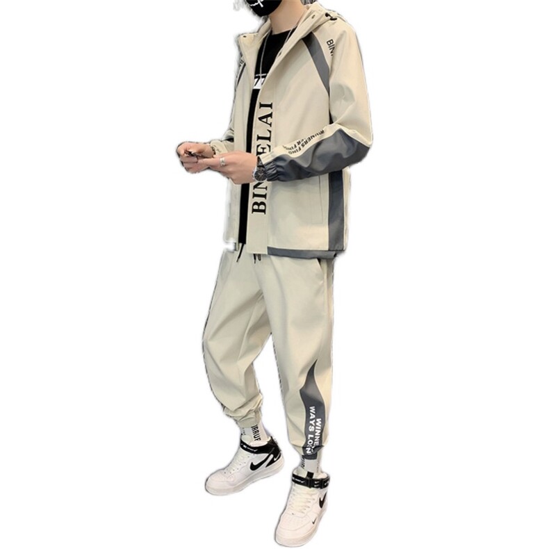工装外套男装休闲运动套装男士夹克韩版潮流衣服D03,男装夹克,电商B226-2（原B217-2）