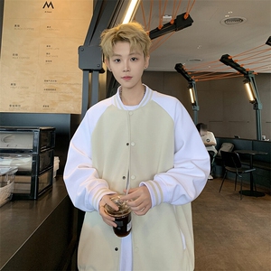 高品质夹克男!重磅潮流开衫卫衣休闲百搭棒球服外套BQ55088 特p65图片