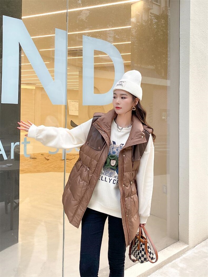 拼皮休闲马甲，女装马甲，Balance Studio