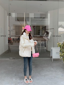羽绒马甲女2022秋冬新款加厚保暖连帽马夹外穿坎肩图片