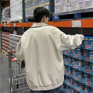 抖音直播！pu皮衣机车服宽松夹克男 CP40-特p65 控价：118图片
