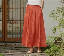 夏季新款苎半裙，上衣，女装半身裙，恋上菲曼