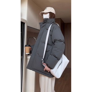 现货高品质美式高街冬季重磅三防加厚羽绒棉衣厚外套面包棉服图片