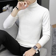 1018-1-M136-P19跑量款高领针织衫男士毛衣时尚帅气4XL到5XL22，男装针织衫/毛衣，星座1018-1​