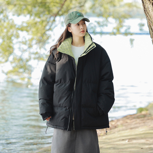 三防料 抖音品质 现货10W件 宽松加绒加厚棉衣外套棉服BM666特P85图片