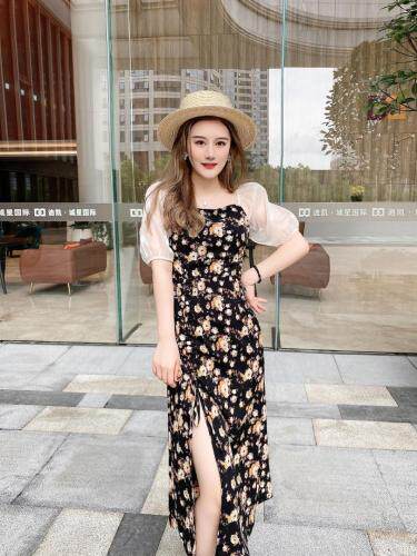 【现货】艾丹迪蔓雪纺连衣裙，女装连衣裙，艾丹迪蔓