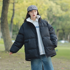 抖音直播连帽棉衣假两件加厚棉袄情侣款百搭面包服MY111-P65图片
