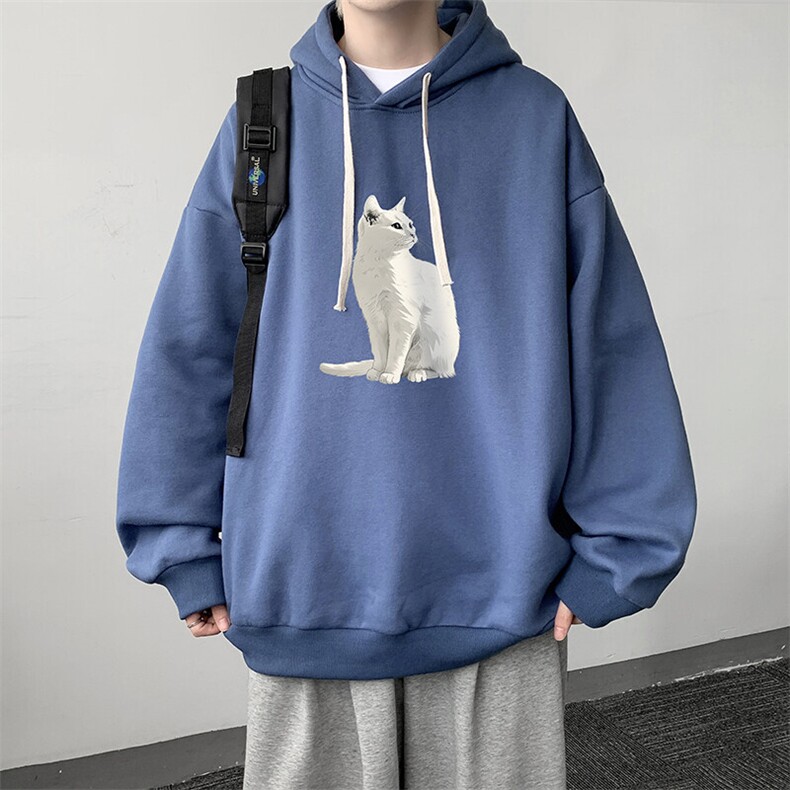 连帽卫衣男大码胖子帽衫大号运动服WY2407-P35,男装卫衣,电商A040