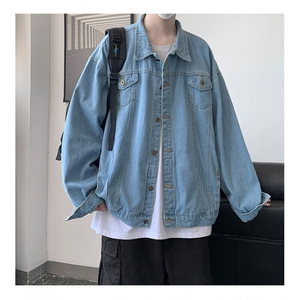 牛仔夹克男大码牛仔外套男茄克 NJ77331-P60图片