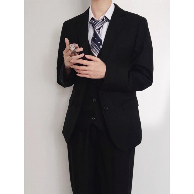 【007】西装商务正装大学生男成人礼服面试休闲西服A079-X30-P59,男装西服套装,电商A079